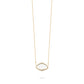 Realistic Crystal Iris Necklace