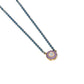 Diamond Disc Necklace