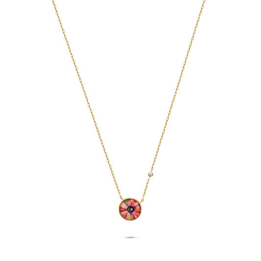 Valerie Iris Necklace